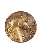 Шоколадная фигурка «Медаль Лошадь 2026», кондитерская глазурь, 50 г - Фото 4