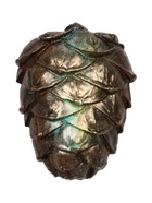 Шоколадная фигурка «Шишка кедровая», кондитерская глазурь, 90 г - фото 119392853