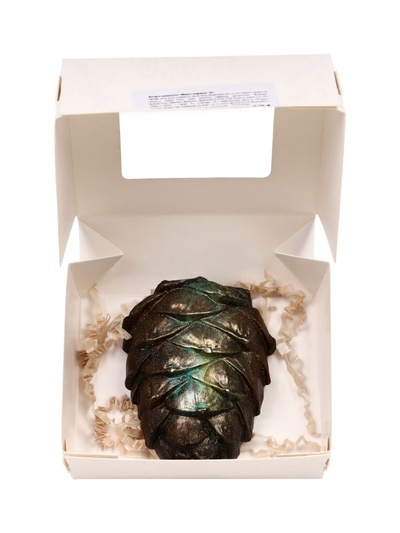 Шоколадная фигурка «Шишка кедровая», кондитерская глазурь, 90 г