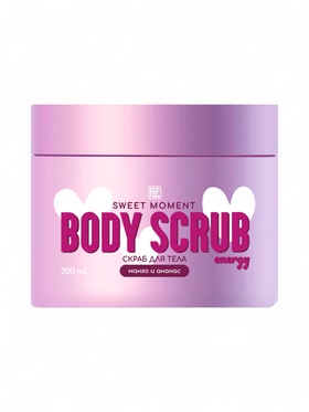 Скраб для тела Family Cosmetics манго и ананас, 300 мл