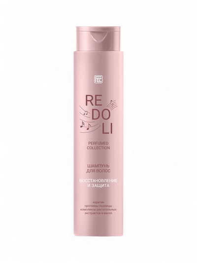 Шампунь для волос парфюмированный REDOLI восстановление и защита, 400 мл