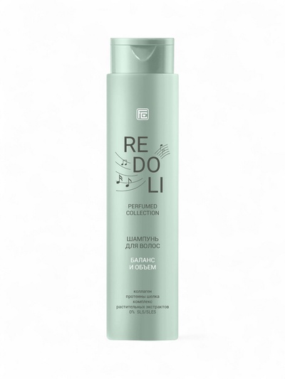 Шампунь для волос парфюмированный REDOLI баланс и объем, 400 мл