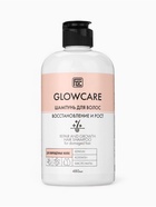 Шампунь для повреждённых волос GLOWCARE восстановление и рост, 480 мл - Фото 3