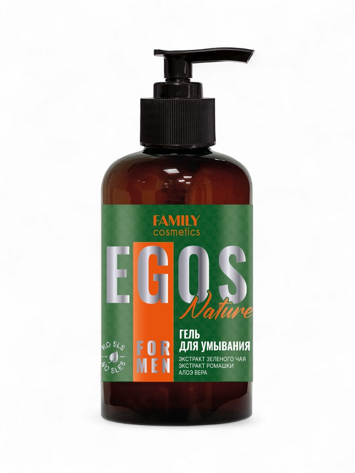 Гель для умывания мужской EGOS for men, 285 мл - Фото 1