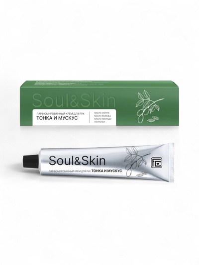 Крем для рук парфюмированный Soul&Skin тонка и мускус, 65 мл