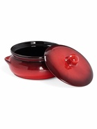 Горшочек для запекания Борисовская керамика «Красная», 700 мл, 18×16.5×9 см, красный - Фото 2