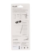 УЦЕНКА Резак для бумаги роликовый А5, до 3 листов, безопасное, цвет желтый - Фото 4