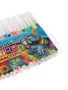 УЦЕНКА Фломастеры 24 цвета в PVC пакете невентилируемый колпачок 10957782