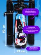 УЦЕНКА Снегокат Snowdrive «Гонки», с фонариком, чёрный, СНД3/Г2 Nika - Фото 3