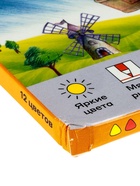 УЦЕНКА Карандаши цветные Красин "Поле чудес" 12цв, трехгран, заточен,европодв 356628 - Фото 9