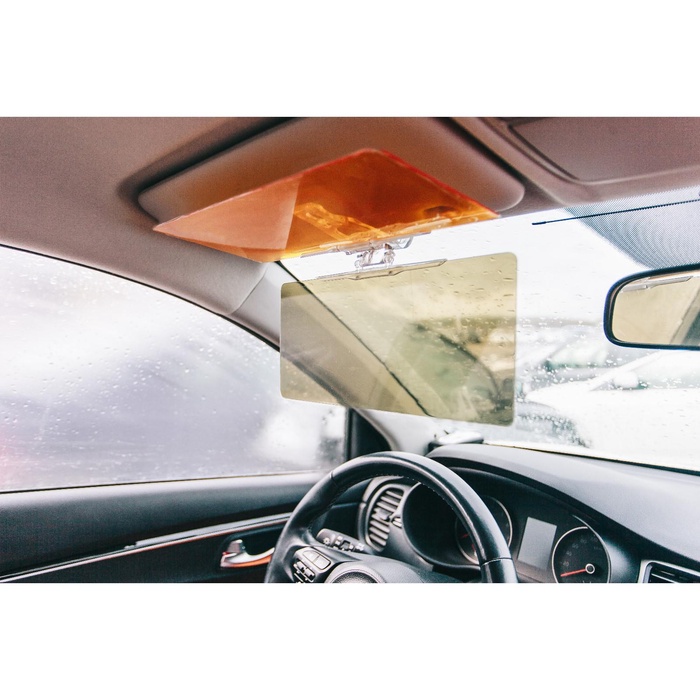 УЦЕНКА Cолнцезащитный козырек, 30×13 см, 2 визора - Фото 1