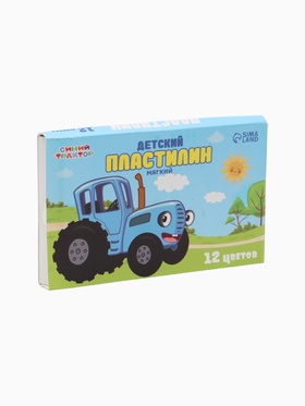 {{photo.Alt || photo.Description || 'УЦЕНКА Пластилин 12 цветов 180 г, Синий трактор'}}