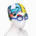 УЦЕНКА Набор детский «Мстители», шапка, очки для плавания, мешок - Фото 2