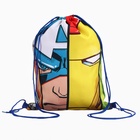 УЦЕНКА Набор детский «Мстители», шапка, очки для плавания, мешок - Фото 3