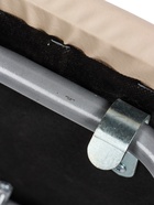 УЦЕНКА Табурет складной, экокожа молочная/металлик - Фото 12