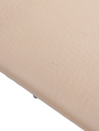 УЦЕНКА Табурет складной, экокожа молочная/металлик - Фото 4