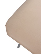 УЦЕНКА Табурет складной, экокожа молочная/металлик - Фото 5