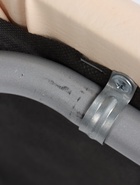 УЦЕНКА Табурет складной, экокожа молочная/металлик - Фото 8