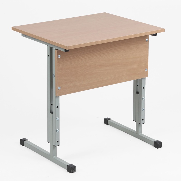 УЦЕНКА Стол ученический одноместный регулируемый по углу наклона и высоте, ростовая группа №3-5, 1 - Фото 1