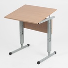 УЦЕНКА Стол ученический одноместный регулируемый по углу наклона и высоте, ростовая группа №3-5, 1 - Фото 4