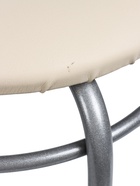 УЦЕНКА Табурет «Кольцо» Серебристый металлик/молочный - Фото 4