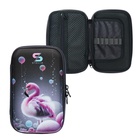 УЦЕНКА Пенал жесткий футляр EVA 50*210*120 Stavia дев "Фламинго" 85225 - Фото 1