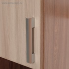 УЦЕНКА Стол компьютерный Клик Мебель, 1230×570×1600 мм, с надстройкой, ясень шимо темный/светлый 426 - Фото 4