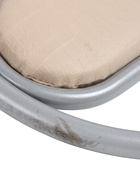 УЦЕНКА Стул «Элегия Мягкий», Серебристый металлик/Молочная рептилия - Фото 6