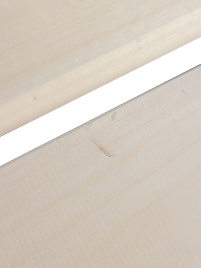 УЦЕНКА Лавка деревянная складная из липы, 120×44×43 см, для бани и дачи, нагрузка до 200 кг 9909
