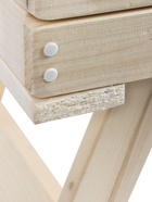 УЦЕНКА Лавка деревянная складная из липы, 120×44×43 см, для бани и дачи, нагрузка до 200 кг 9909 - Фото 19