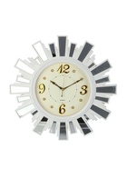 УЦЕНКА Часы настенные интерьерные «Лучики Солнца», бесшумные, плавный ход, с зеркалом, d=53 см, от батарейки 1×АА - Фото 3