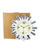 УЦЕНКА Часы настенные интерьерные «Лучики Солнца», бесшумные, плавный ход, с зеркалом, d=53 см, от батарейки 1×АА - Фото 9