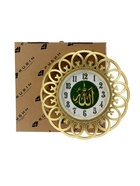 УЦЕНКА Часы настенные, интерьерные «Мусульманство», бесшумные, d=30 см, корпус золотой 10958051