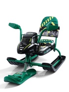 УЦЕНКА Снегокат Snowpatrol, со спинкой, зелёный, СНД2/SP3 Nika Kids - Фото 7