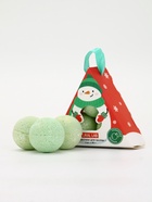 Бомбочки для ванны «Снеговик», 3 шт х 40 г, сахарное яблоко, URAL LAB - фото 119371897