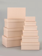 Набор подарочных коробок 10 в 1, молочный, 30×19×12 - 12×6.5×4 см - фото 60873081