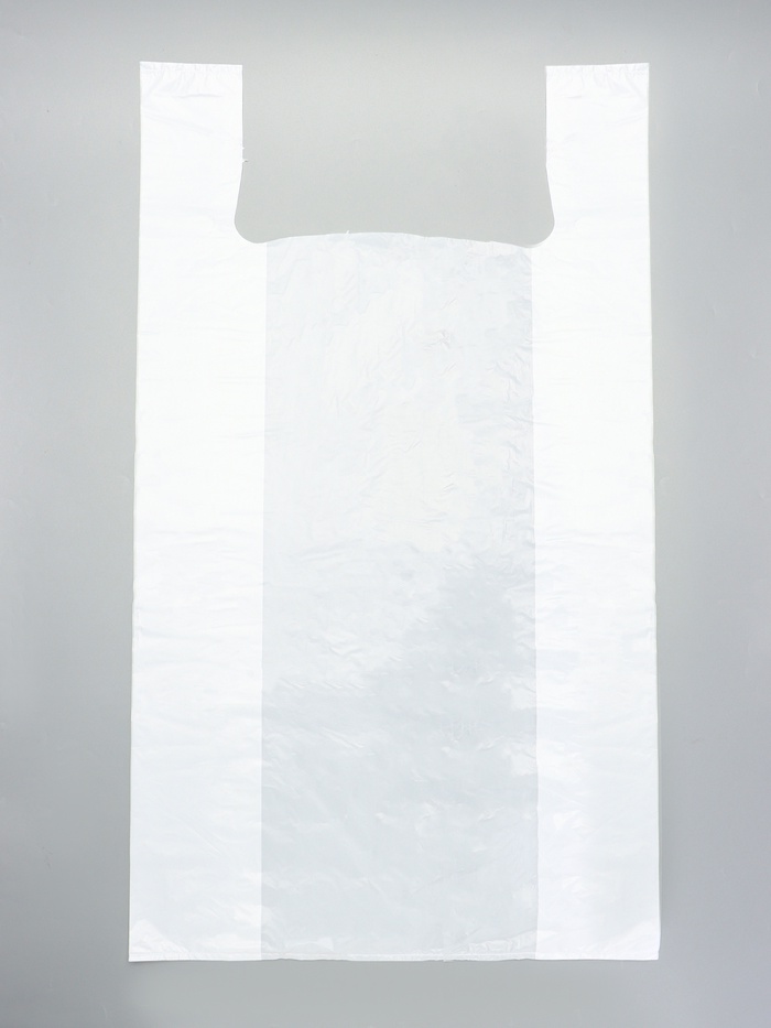 Пакет-майка ПНД белая 40+20х70/17 мкм
