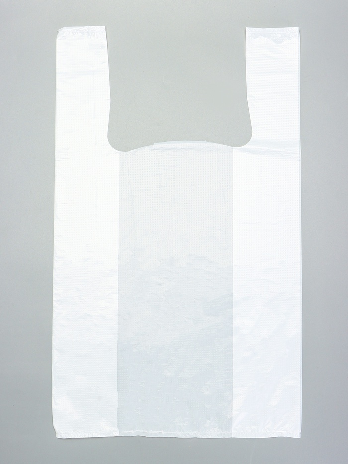 Пакет-майка ПНД белая 28+14х48/12 мкм