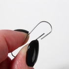 Карабин проволочный для крепежа, набор 50 шт. 30×10 мм, металл под серебро - фото 60873115