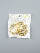 Кольцо для творчества (для фотоальбомов) "Золото" набор 10 шт внутр. d= 4,5 см внешн. d=5см - фото 809341922