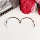 Кольцо для фотоальбомов «Серебро», набор 8 шт., металл, внутренний d=5 см, внешний d=5.5 см (комплект 2 шт) - фото 60873126