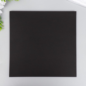 Лист для фотоальбома чёрный, плотность 250 г, набор 30 шт., 26×26 см