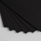 Лист для фотоальбома чёрный, плотность 250 г, набор 30 шт., 26×26 см - Фото 2