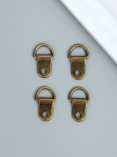 Подвес металл для фоторамки/картины набор 30 шт 2,5х1,5 см