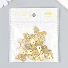 Подвес для фоторамки, картины, металл под золото, набор 40 шт., 2×1.3 см - фото 119358912