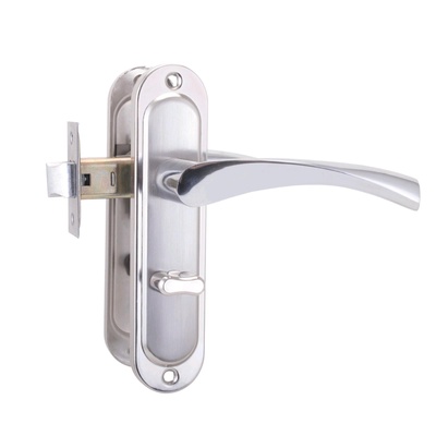 УЦЕНКА Защёлка «СТАНДАРТ» ЗЩД 103/50 L SN, левая, с фиксацией, цвет матовый никель