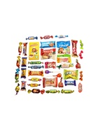 Сладкий новогодний подарок «Оливия и Оливер», с игрой и анимацией, детский, 700 г - фото 119392871