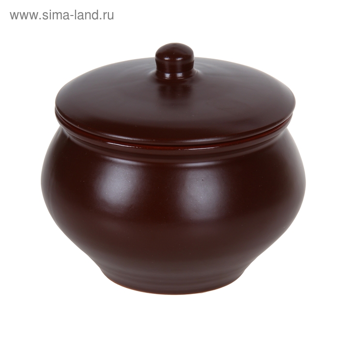 Горшок керамический для запекания 1.3 л №10 ШЛК14456734 - Фото 1