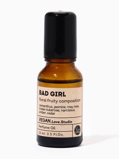Парфюмерное масло женское VEGAN.Love.Studio Bad Girl, 15 мл