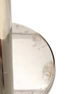 УЦЕНКА Стойка ограждения сер с вытяжной лентой 180 см КРАСН-БЕЛ, высота-90 см, d=6 см, напольный d=32 см - Фото 2